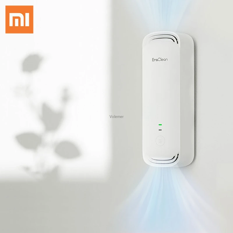 

Дезодорант-стерилизатор Xiaomi EraClean для туалета, генератор озона, твердый ароматерапия, кухонный дезодорант, очиститель воздуха с отрицательн...