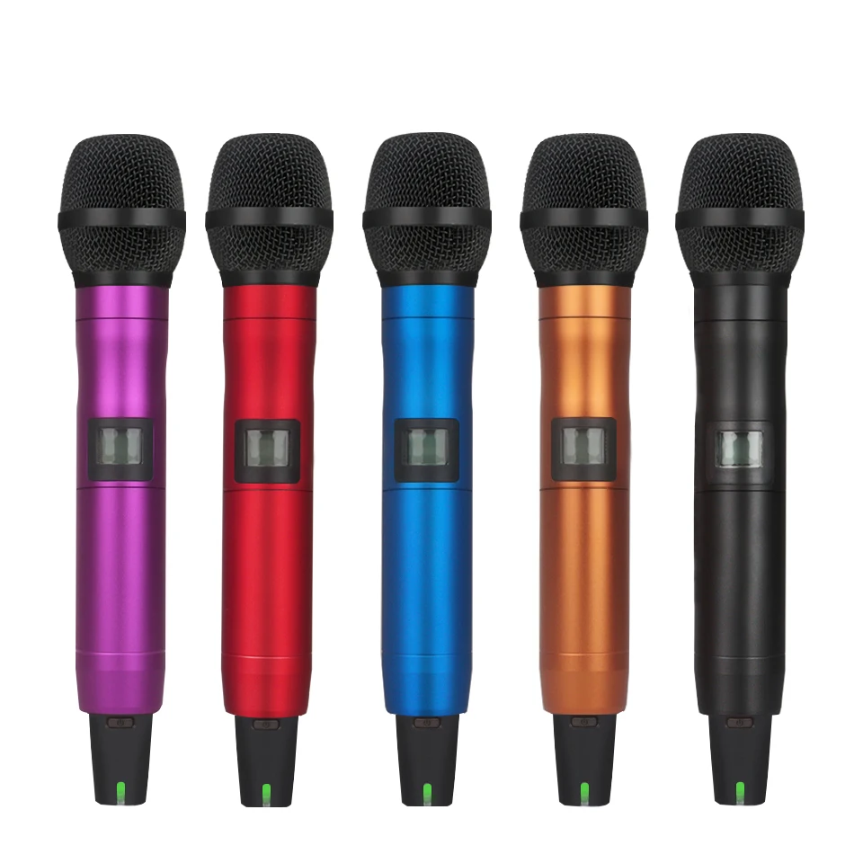 SOMLIMI EW135G4 UHF двухканальный ручной профессиональный беспроводной микрофон для