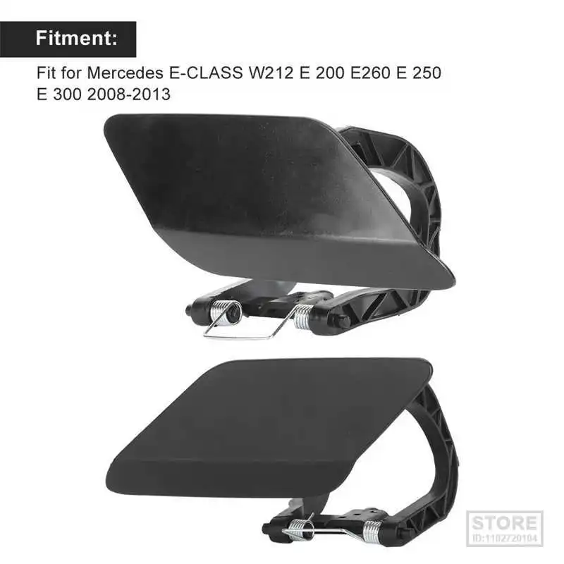 Фото Насадка омывателя головной фары для Mercedes E-Class 2009-2016 W212 E200 E260 E250 E300, колпачок насадки для 2128600108 2128600208 №5