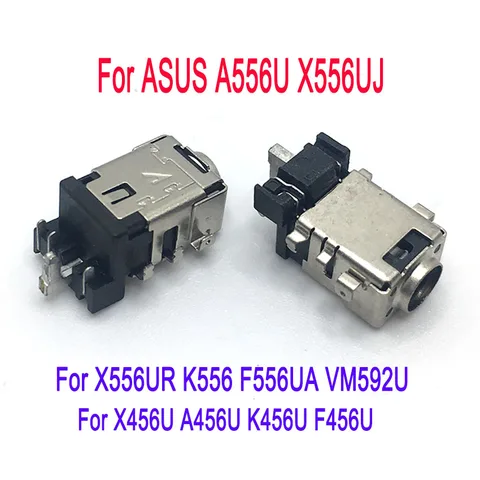 Разъем питания постоянного тока для ноутбука ASUS A556U X556UJ X556UR K556 F556UA VM592U, 1-10 шт.