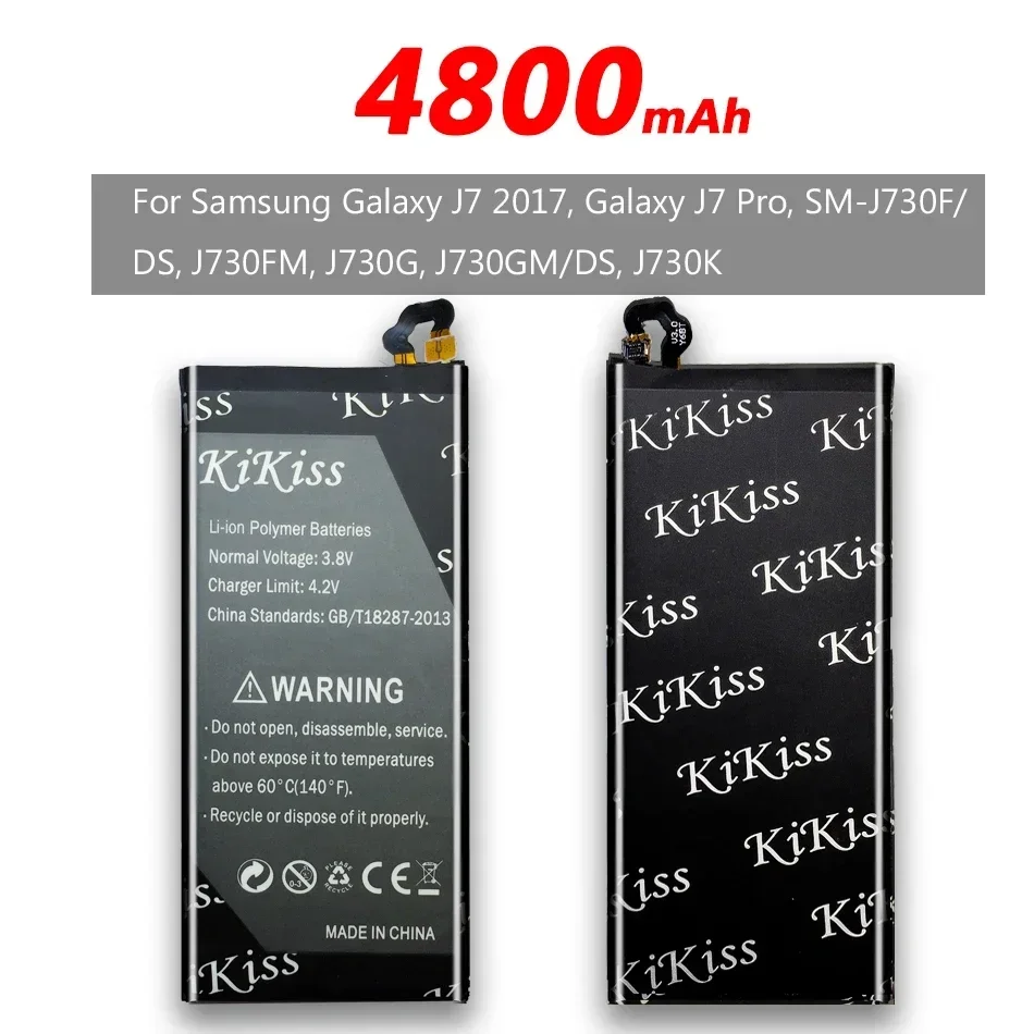 EB-BJ730ABE 4800mAh аккумулятор для Samsung Galaxy J7 Pro/2017 SM-J730 J730F/G J730DS J730GM J730K
