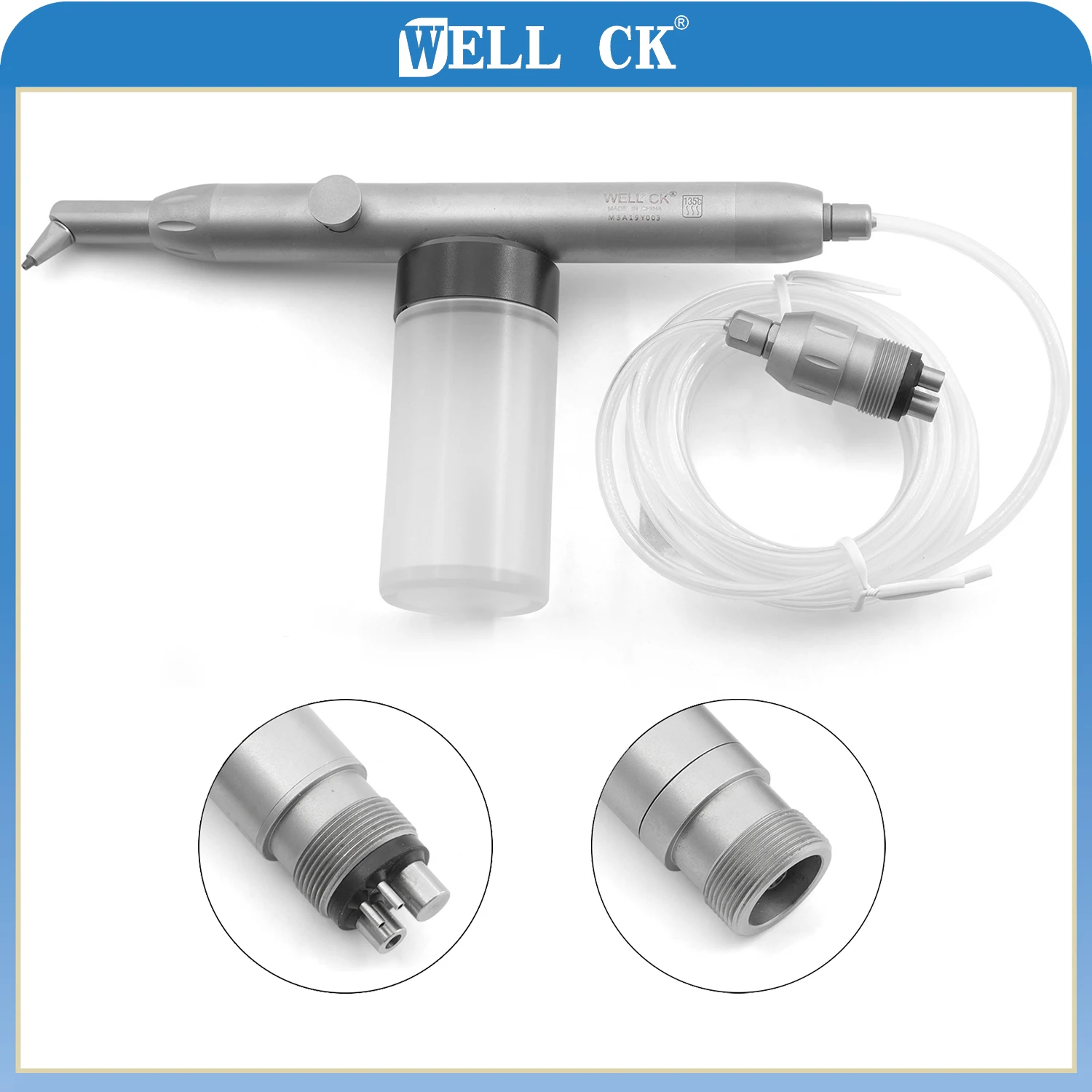 WELLCK Dental Aluminum Oxide Micro Blaster Interface Microet