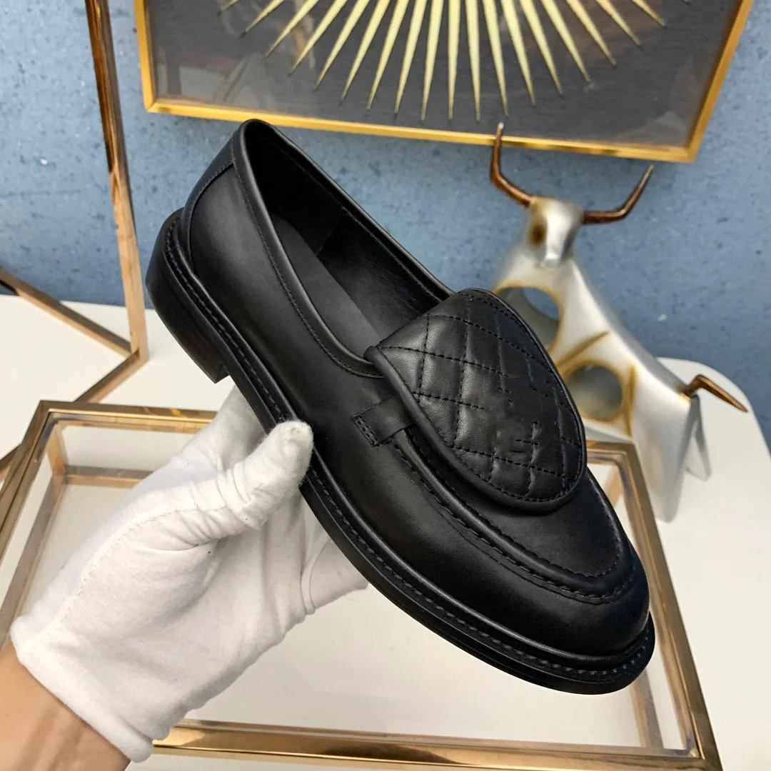 

Schoolbag Buckle Loafers Women Genuine Leather Shallow Mouth Flat Casual Shoes British Style Fashion Street Single Female