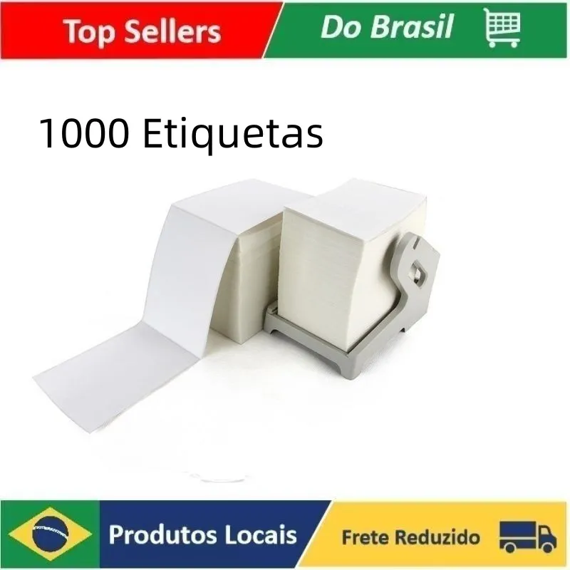 

Natal 1000 Etiqueta Termica 10x15 CM E-Commerce E Identificação De Embalagens Promoções