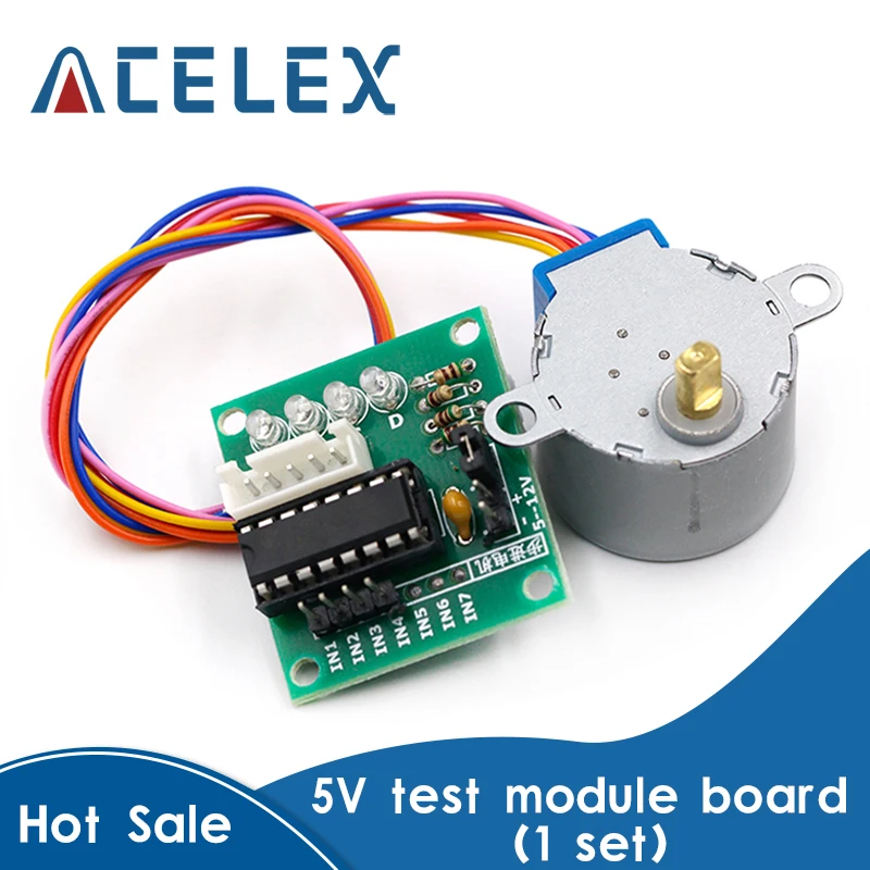 

28BYJ-48-5V 4 phase Stepper Motor+ Driver Board ULN2003 forArduino 10 x Stepper motor +10x ULN2003 Driver board