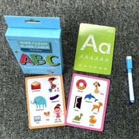 alphabet fun flash cards preschool to kindergarten abcs uppercase lowercase letters spelling kids learning educational toy