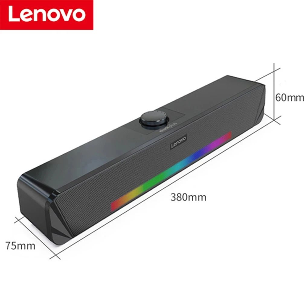 Беспроводная колонка Lenovo TS33 с поддержкой Bluetooth 5,0 и сабвуфером