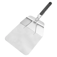 handle foldable pizza peellightweight stainless steel pizza shovel perfect for baking pizzacakespiesbreadspastries