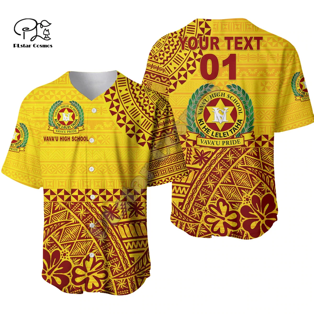NewFashion Polynesian Pohnpei Chuuk Tonga Country Flag Tattoo Tribal Culture Funny Summer Baseball Shirts Jersey Short Sleeves A