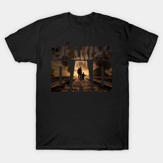 

Fashion Man 3d Print Walking Dead Tshirt Mens Clothing O-neck Cotton Funny Dad T-shirts Top