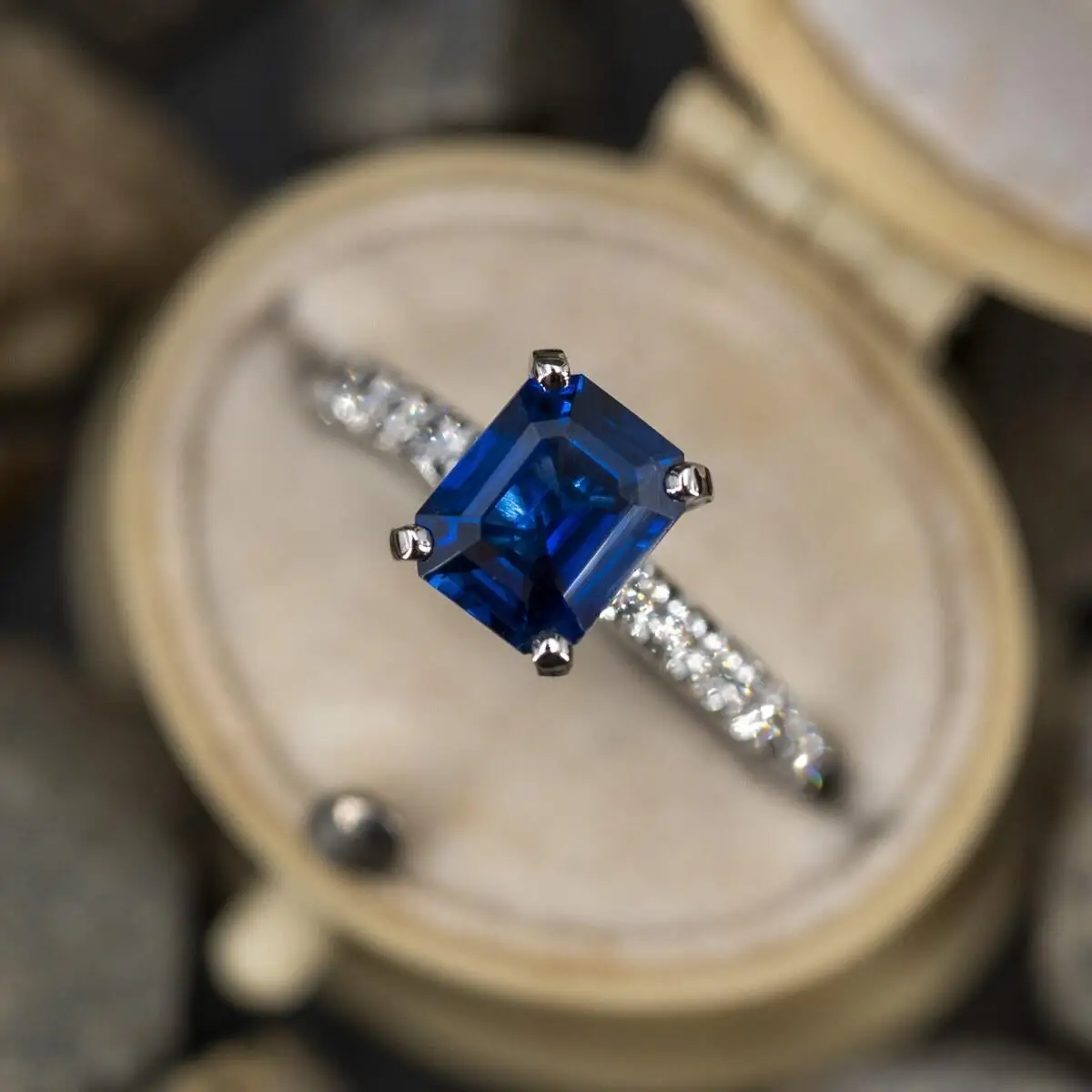 

Классические открытые кольца с четырьмя когтями, квадратной формы, размер 6, для дам, для вечеринки, дня рождения, свадебные украшения, подар...