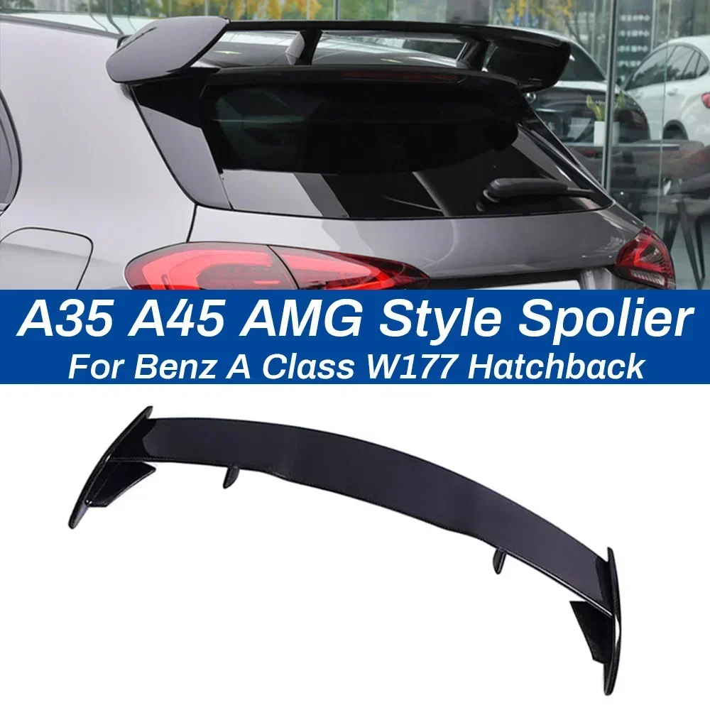 

Блестящие черные фотообои для Mercedes Benz A Class W177 хэтчбек AMG A35 A45 A180 A200 A250 2019-2023