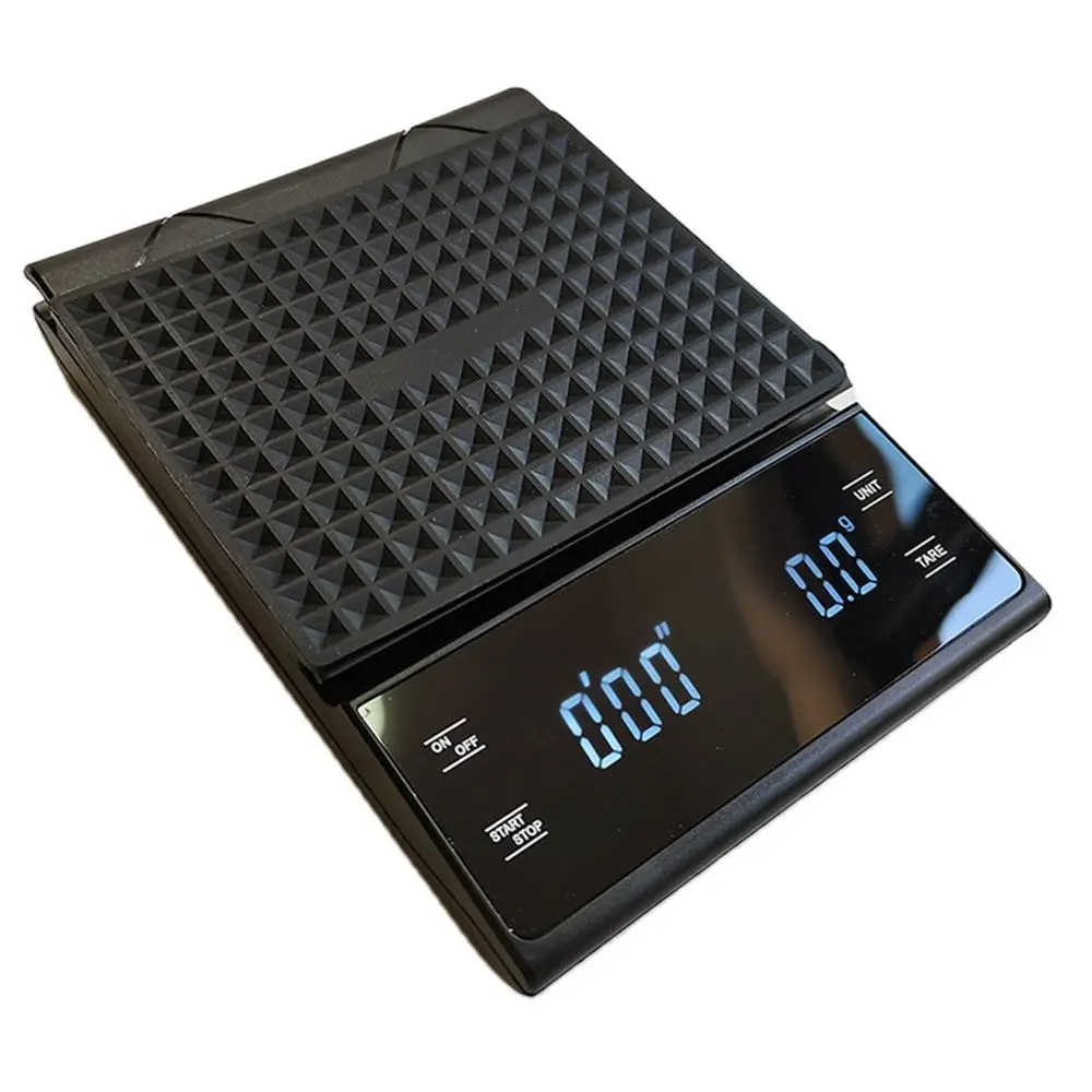 

Электронные весы для кофе, цифровой кухонный прибор для измерения веса, с зарядкой от USB, максимальный вес 3 кг
