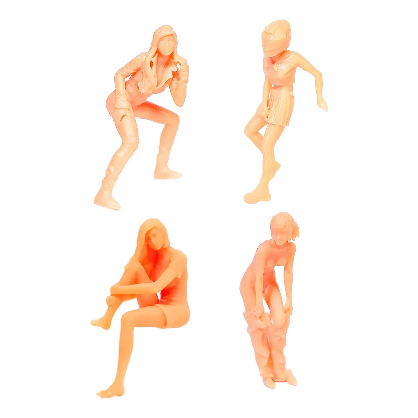 1/64 фигурки куклы-персонажи ролевые игры архитектурные миниатюры из смолы