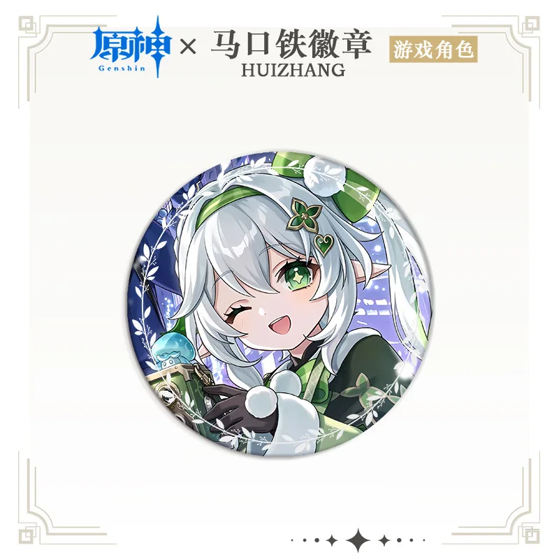 Игра Genshin Impact Sumeru Collei Dori Cyno Nahida Layla Wanderer Косплей Костюм Значок Pin SPTE Жесть Брошь