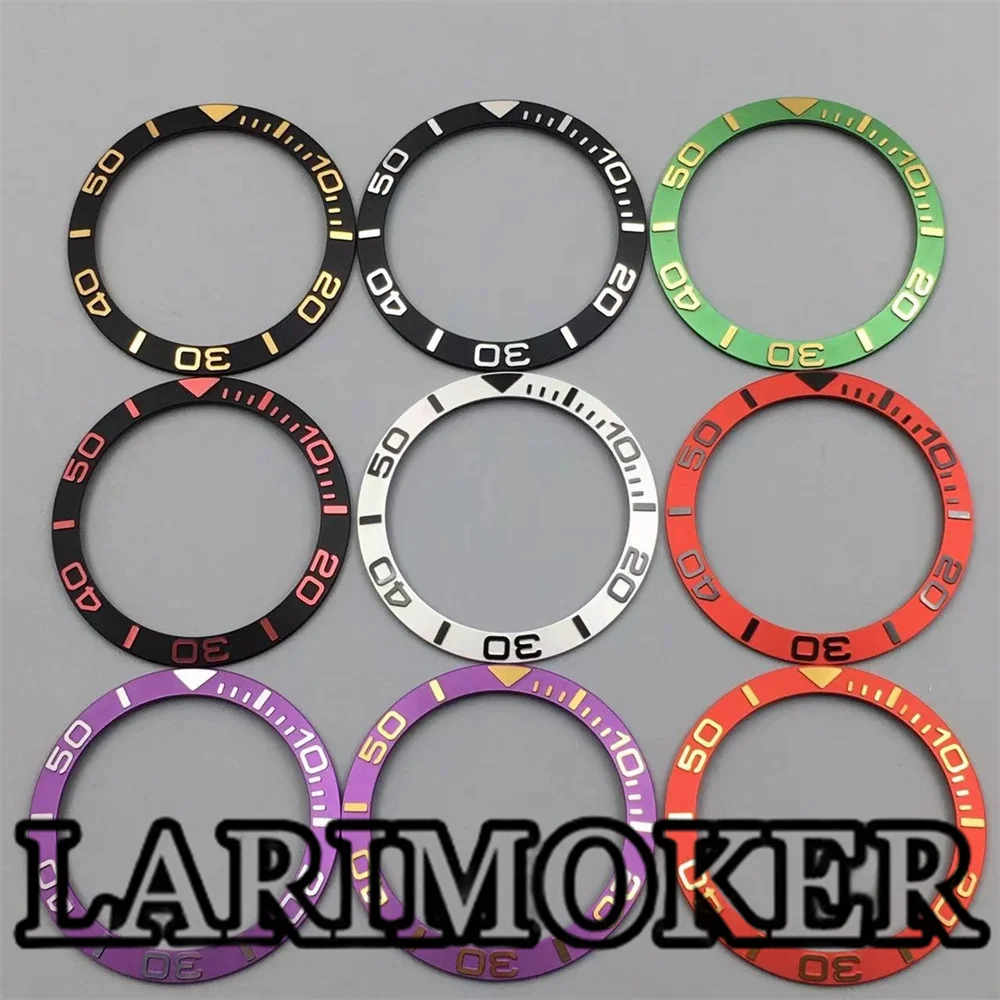 Новинка цветные керамические вставки LARIMOKER для часов диаметром 38 мм наклонной