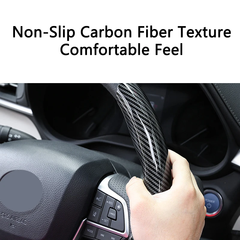 QHCP усилитель руля замша углеродного волокна шаблон для Toyota Harrier Venza RAV4 Highlander Kluger