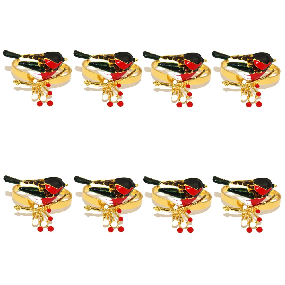 

Кольца для салфеток Dvianna, золотые, металлические