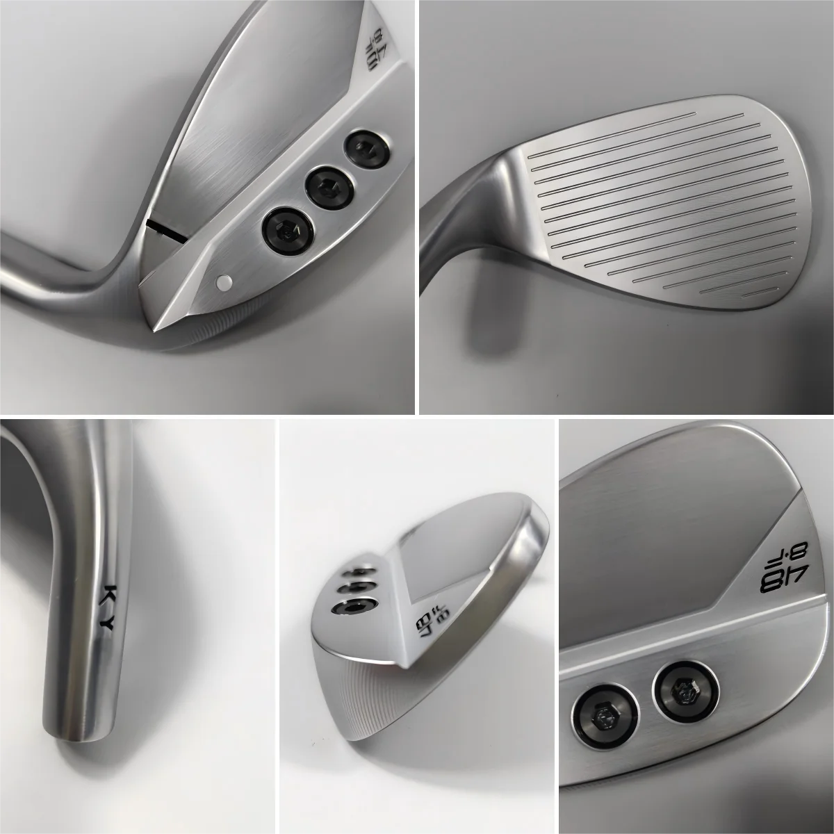 JUNYUE KYEIO клинья для гольфа с ЧПУ кованая серебристая версия включает 48 52 56 60