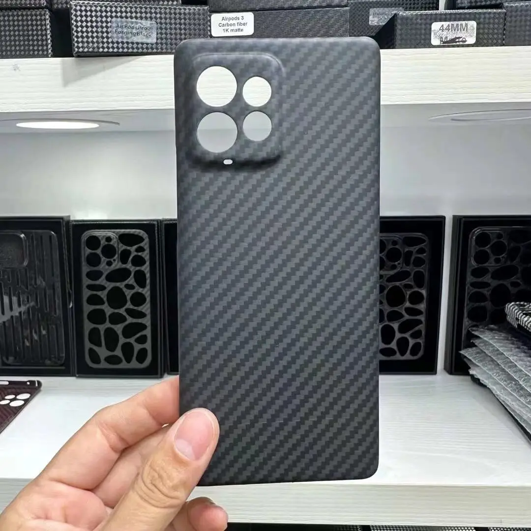 Real Carbon Fiber Case For Motorola x40 Aramid Fiber Case Business Shockproof Cover For Moto x40 Cover Phone Accessories