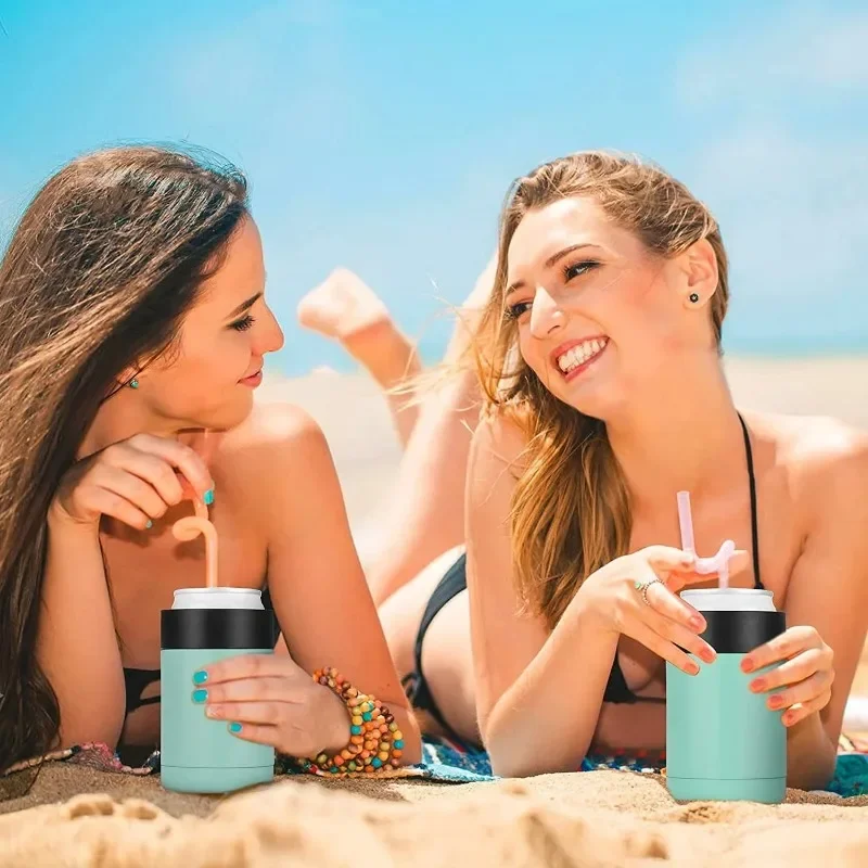 Вакуумная Изолированная бутылка для пива с двойными стенками 12 унций