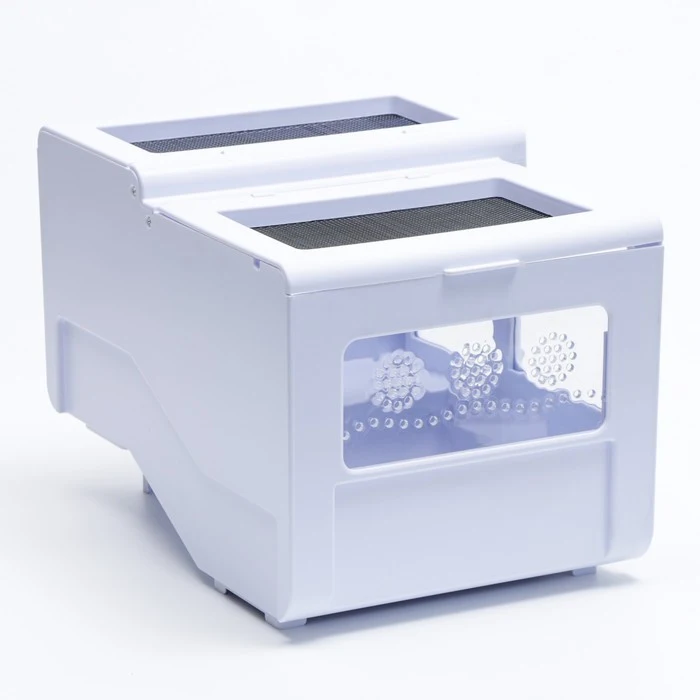 Террариумный комплекс DeLuxe 23.8 л 34 5х27 4х25 5 см белый 7160032