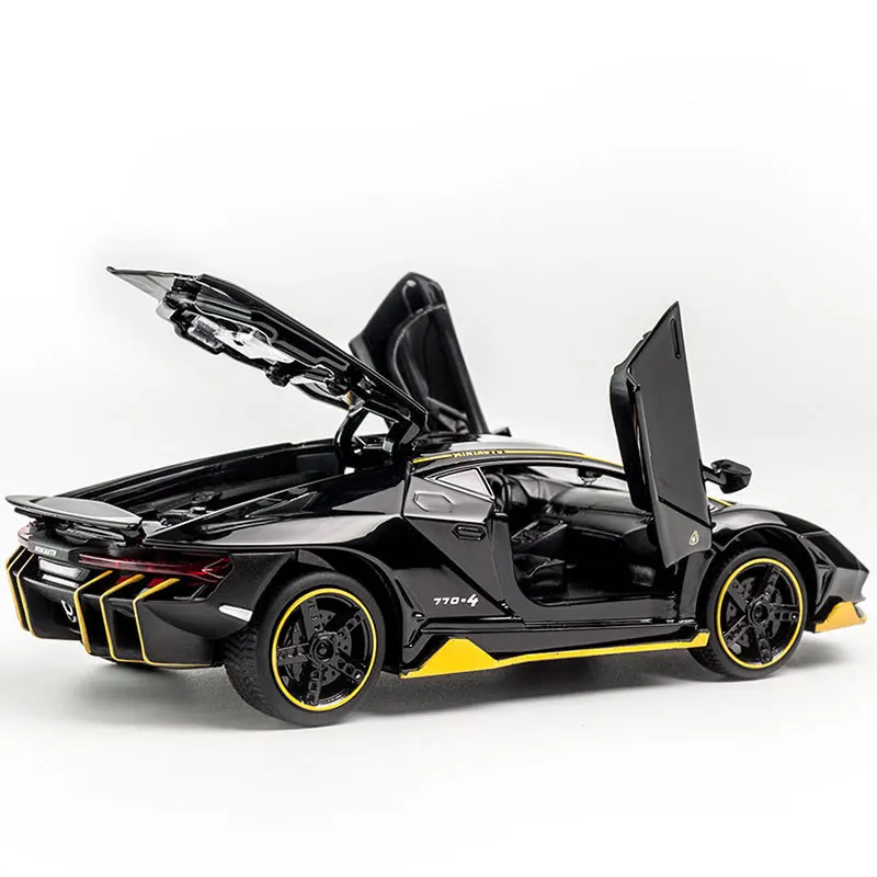 Модель спортивного автомобиля KaKBeir LP770 750 1:32 Lamborghinis литый под давлением звук Супер
