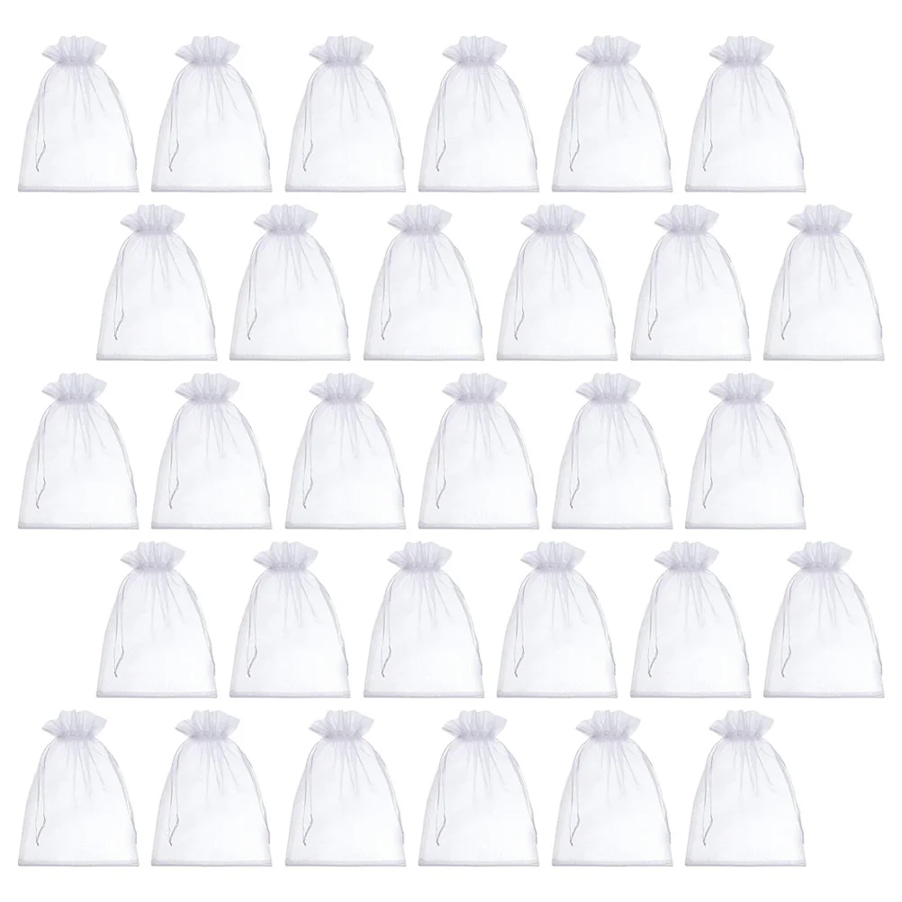 

30Pcs Fruit Protect Bags Vegetable Fruit Net Fruit Cover Mesh Bag Wire Netting Bags