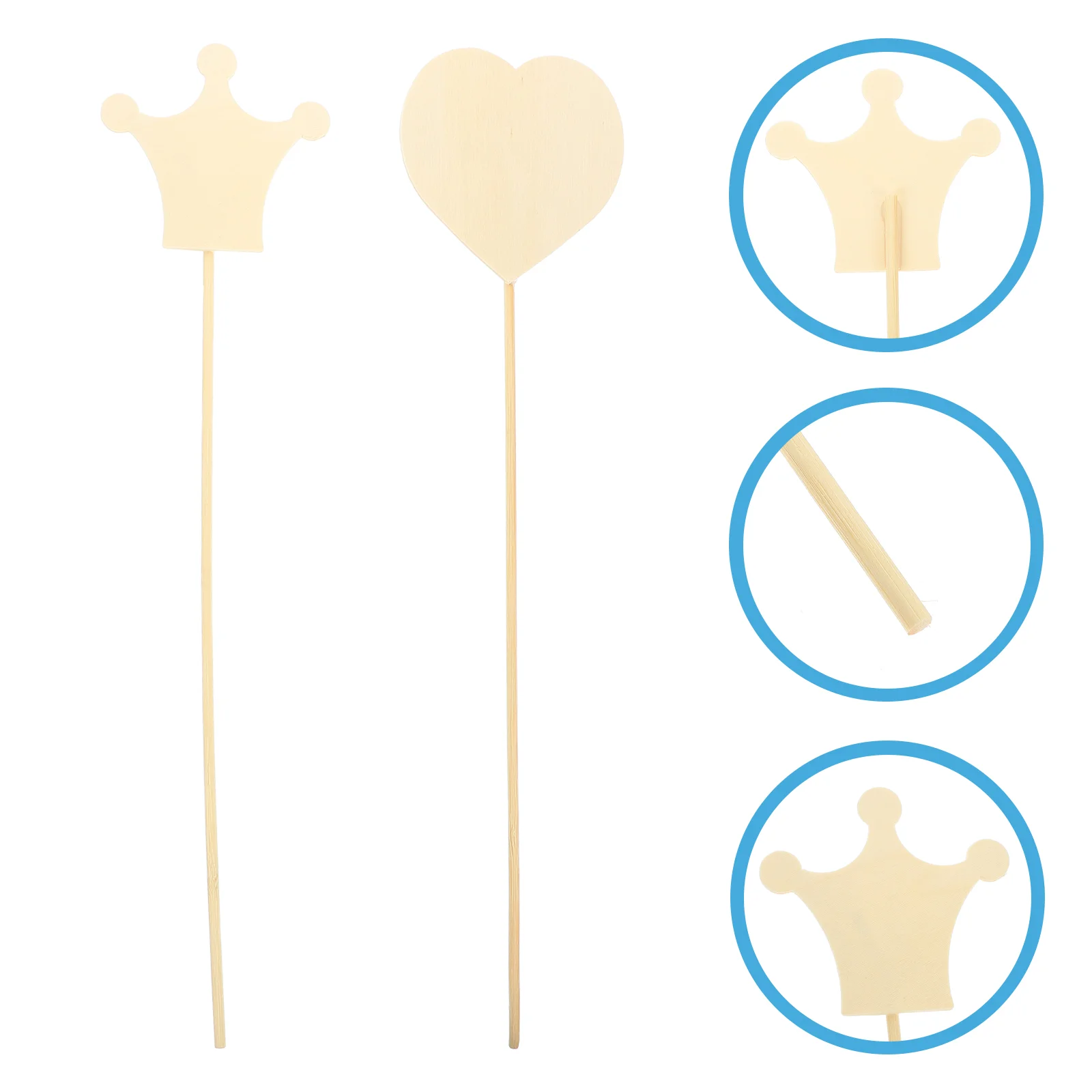 

Fairy Wand Stick Wands Wooden Partyunfinished Graffiti Decortoy Costume Star Diy Wood Witch Props Kids Cosplay Kit Angel Magical