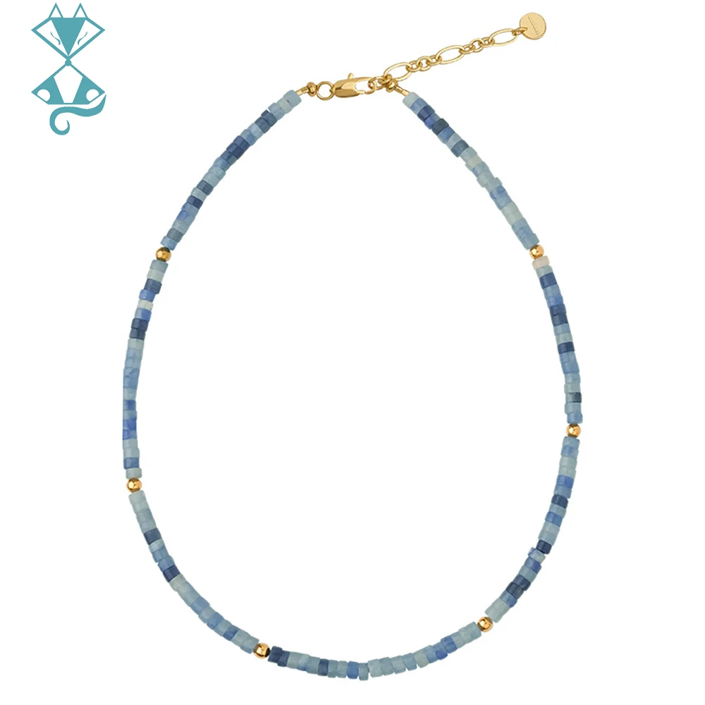 

Ожерелья с цепочкой из натурального камня и бамбука Бесплатная доставка новое ожерелье ювелирные изделия для женщин подарок в богемном стиле женские аксессуары