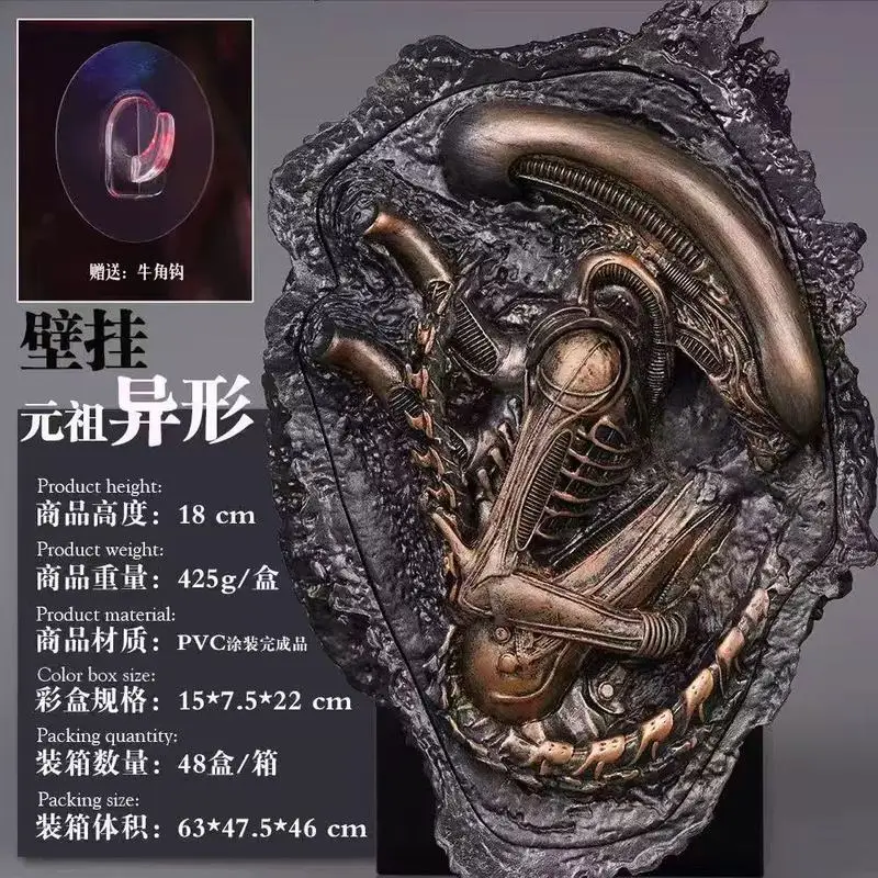 Фото Фигурка Neca Alien Romulus Xenomorph, 10 дюймов, полностью подвижная, с набором аксессуаров, для коллекционеров научно-фантастических фильмов и для демонстрации №4