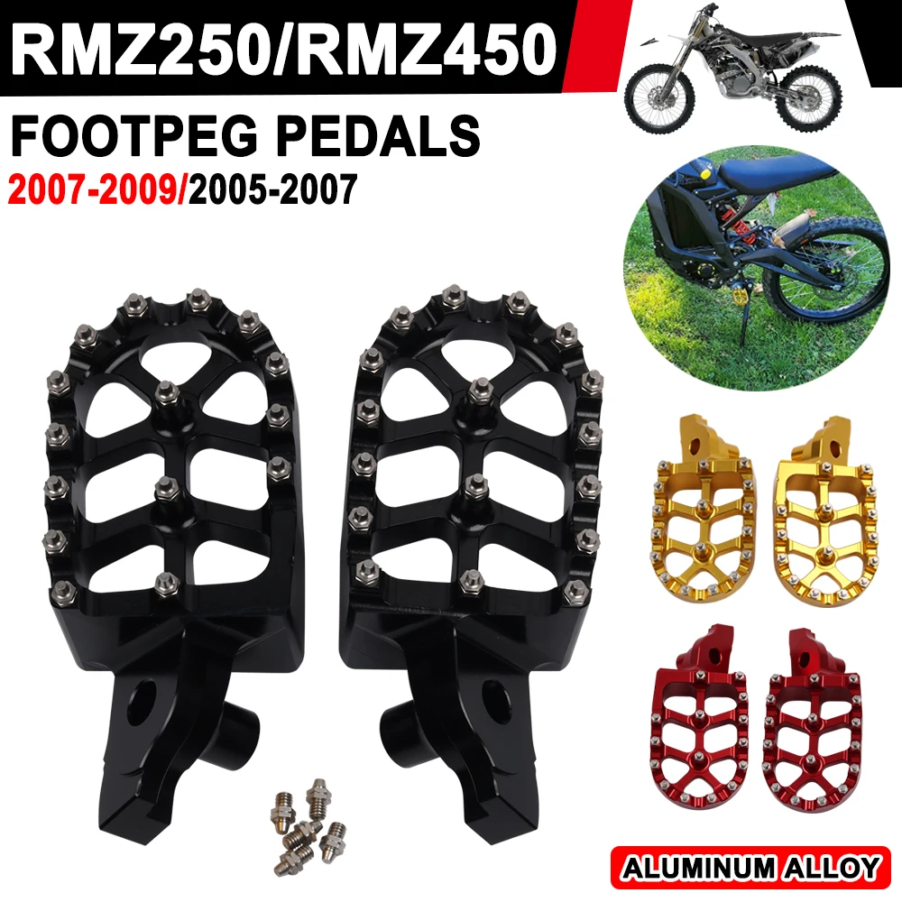 

Для Suzuki RM-Z450 RM 450Z 250Z RM-Z250 450 250 RM450Z RM250Z Подножка для мотоцикла Подножки педаль аксессуары