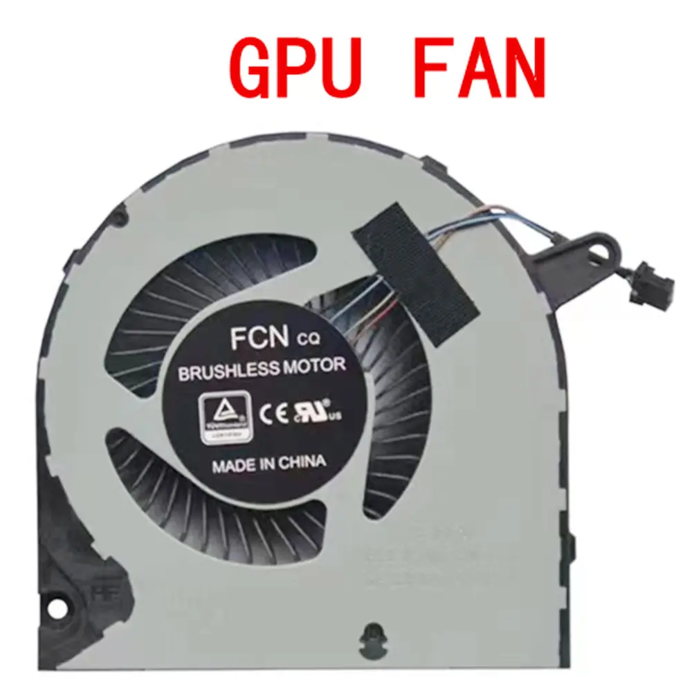 Новый вентилятор охлаждения для ноутбука ЦП графического процессора кулер ПК Dell