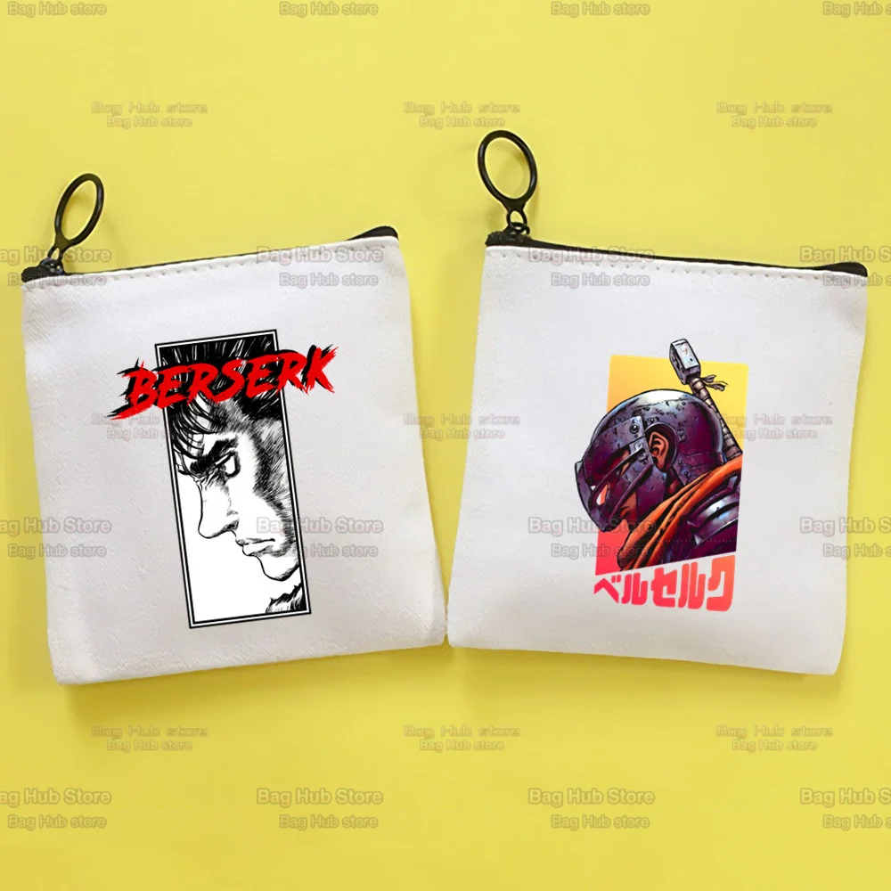 

Berserk Guts Swordsman Gatsu Sacrifice Zodd Original Mini Coin Purse Small Bag Cute Niche Canvas Coin Purse Certificate Bag