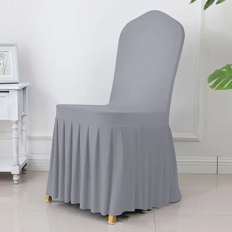 

Спандекс чехлы для стульев с юбкой