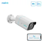 IP-камера Reolink RLC-811A, 4K, PoE, 8 Мп, 5-кратный оптический зум, обнаружение человека и автомобиля, 2-полосная аудиосвязь, ночное видение, умный дом, CCTV