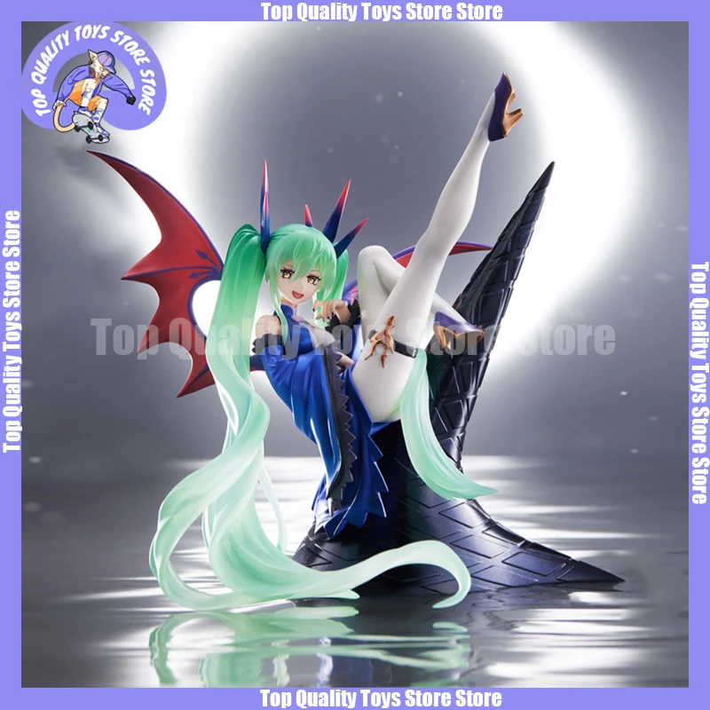 

Original Hatsune Miku Furyu Vocaloid Tenitol Dark Angel Devil 21cm Pvc Action Figure Collection Model Doll Toys Birthday Gift