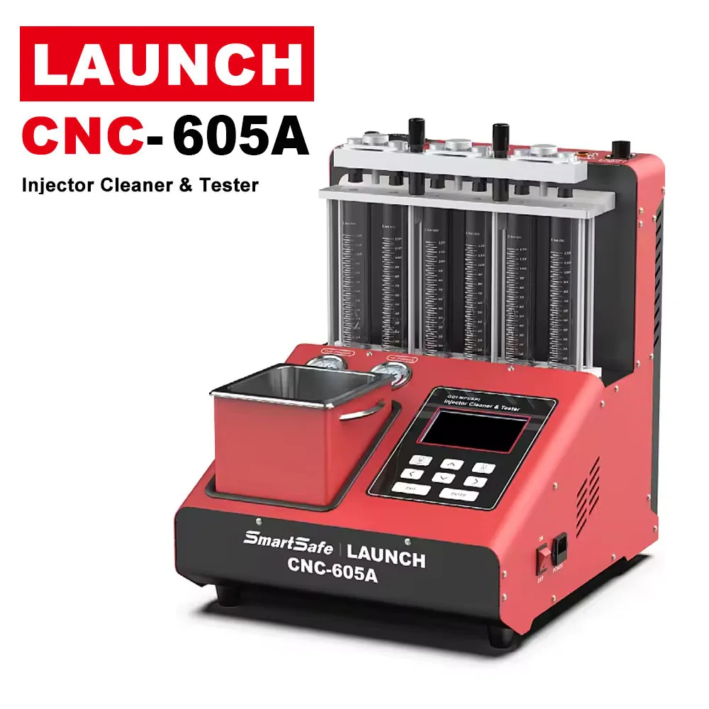 Распродажа 6-цилиндровых форсунок инжектора с ЧПУ 605A GDI EFI SFI тестер для очистки