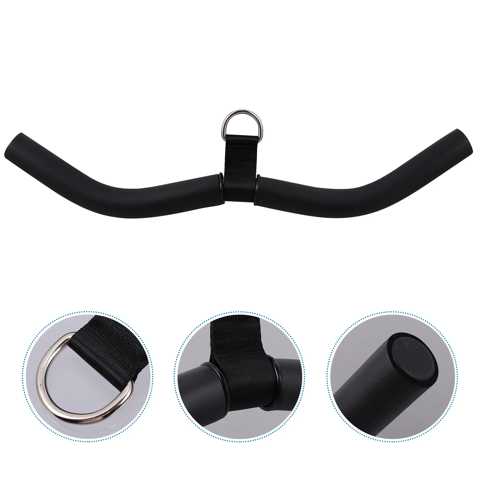 

Bicep Bar Bar Cable Machine Attachment Curl Pulldown Bar for Gym Strength Workout Body Training Muscle Building ( Mixed Color )