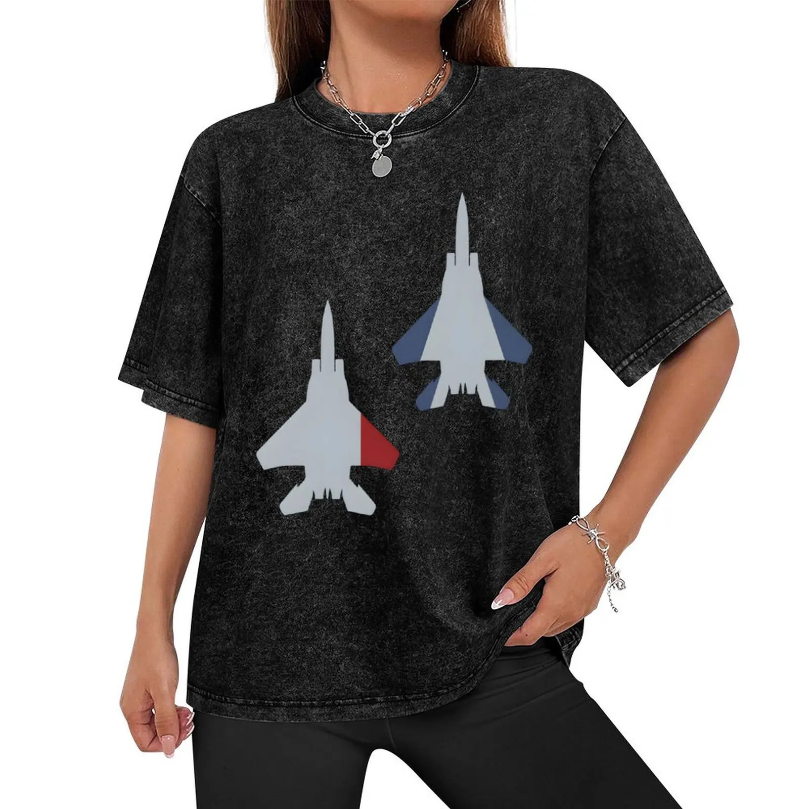 Футболка Ace Combat Galm Team черная хлопковая мужская