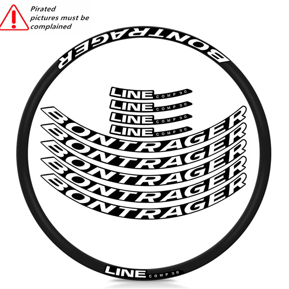 

2022 Bontrager Line Comp 30 MTB wheels sticker wheel sticker mountain bike wheel sticker