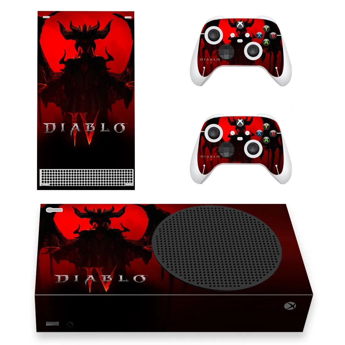 

Diablo Style Xbox Series S Skin Sticker for Console & 2 Controllers Decal Vinyl Protective Skins Style 1