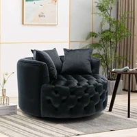 modern swivel accent chair barrel chair for hotel living room modern leisure chair