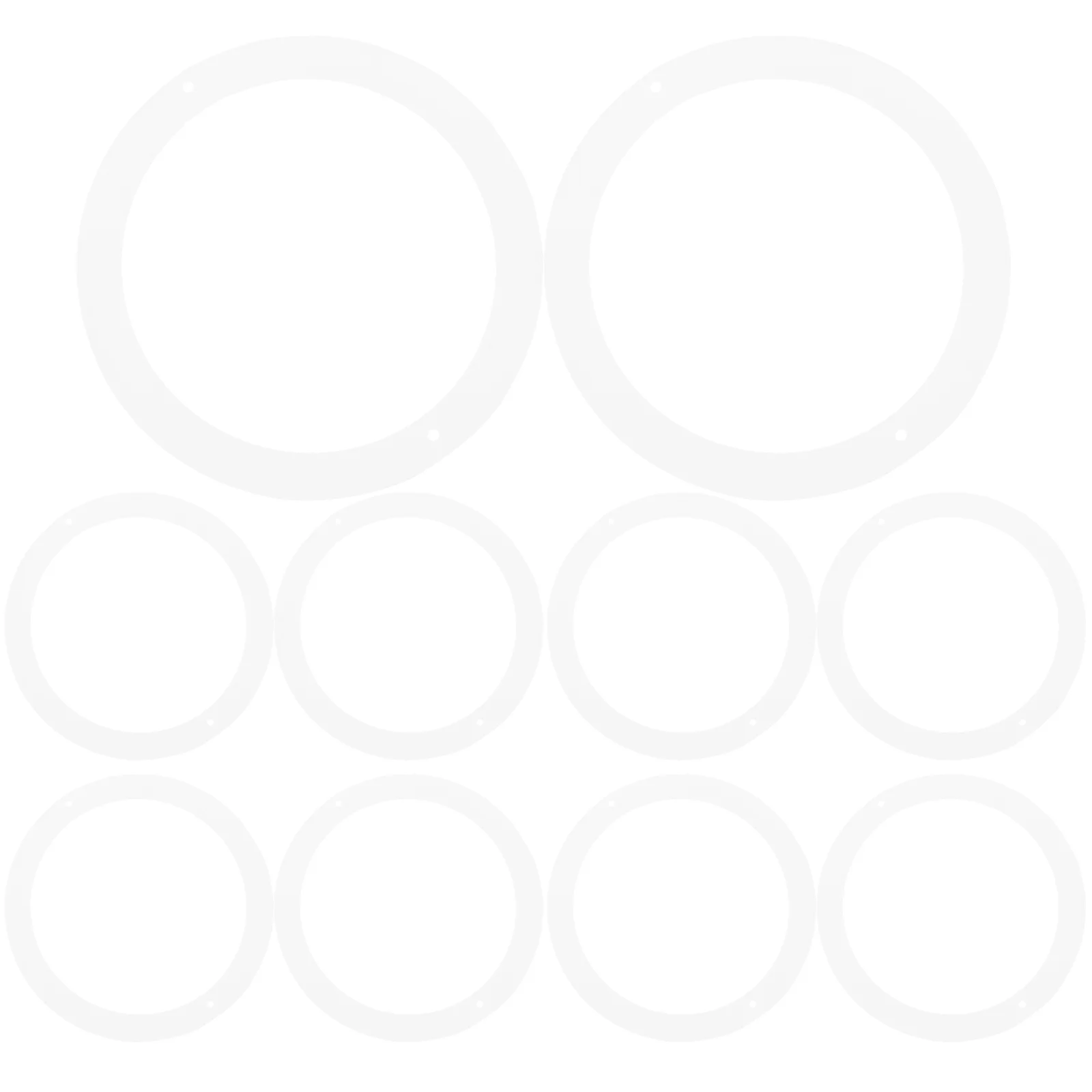 

20pcs Jar Silicone Rings Mason Jars Sealing Gaskets Household Storage Jar Sealing Rings