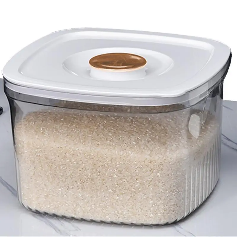 

Sealed Rice Storage Tank Leak Proof Large Food Organizers With Lids Household Food Dispenser For Oatmeal Grain Cereal Pasta