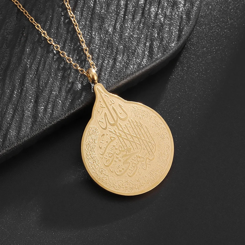 Женское Ожерелье из нержавеющей стали с гравировкой