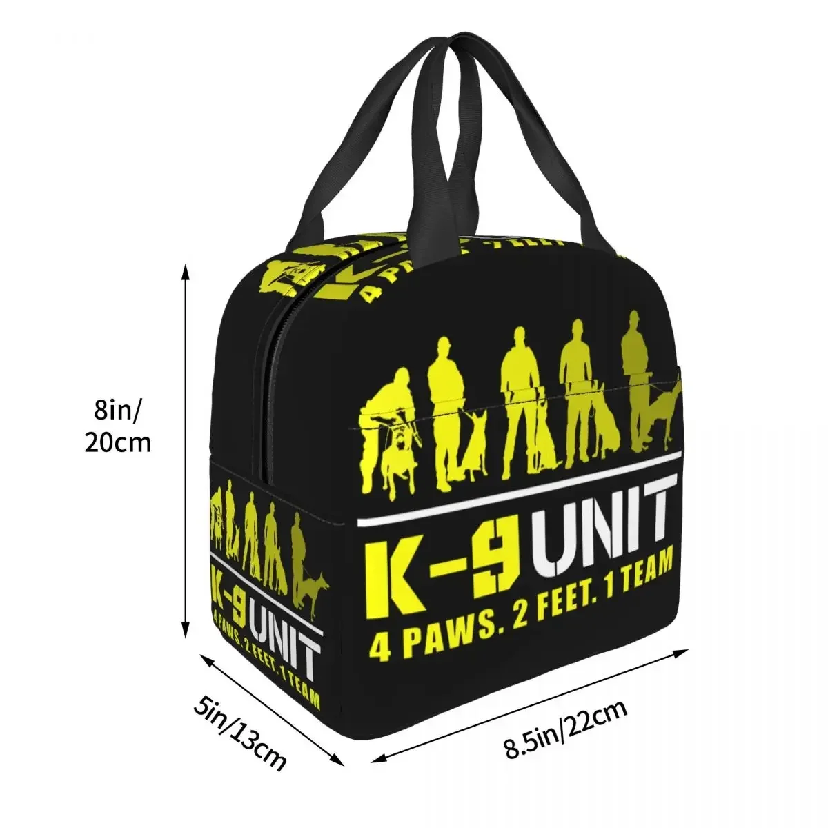 Термально Изолированные сумки для ланча K9 Unit malins Женская Бельгийская пастушка