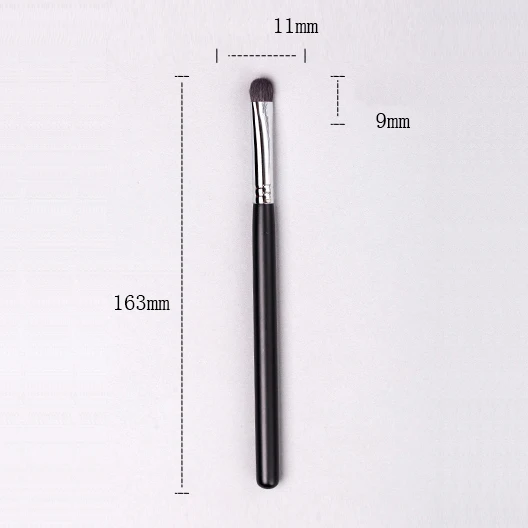 Профессиональные кисти для макияжа ручной работы K286 мягкие синие беличьи козьи