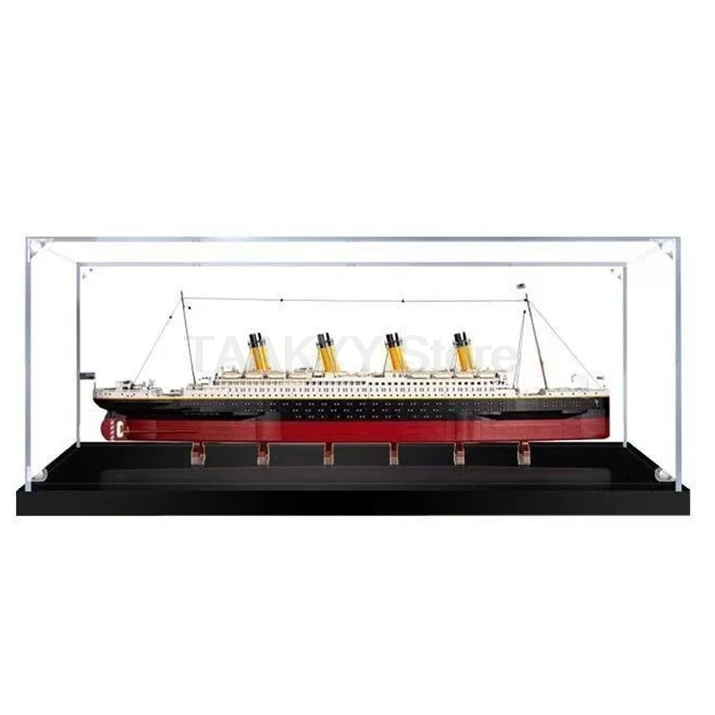 Фото Новый 9090 шт. MOC Titanic большой круизный лодка, строительные блоки, совместимая с кораблем 10294, модель игрушки для мальчиков, подарки на день рождения для взрослых №5