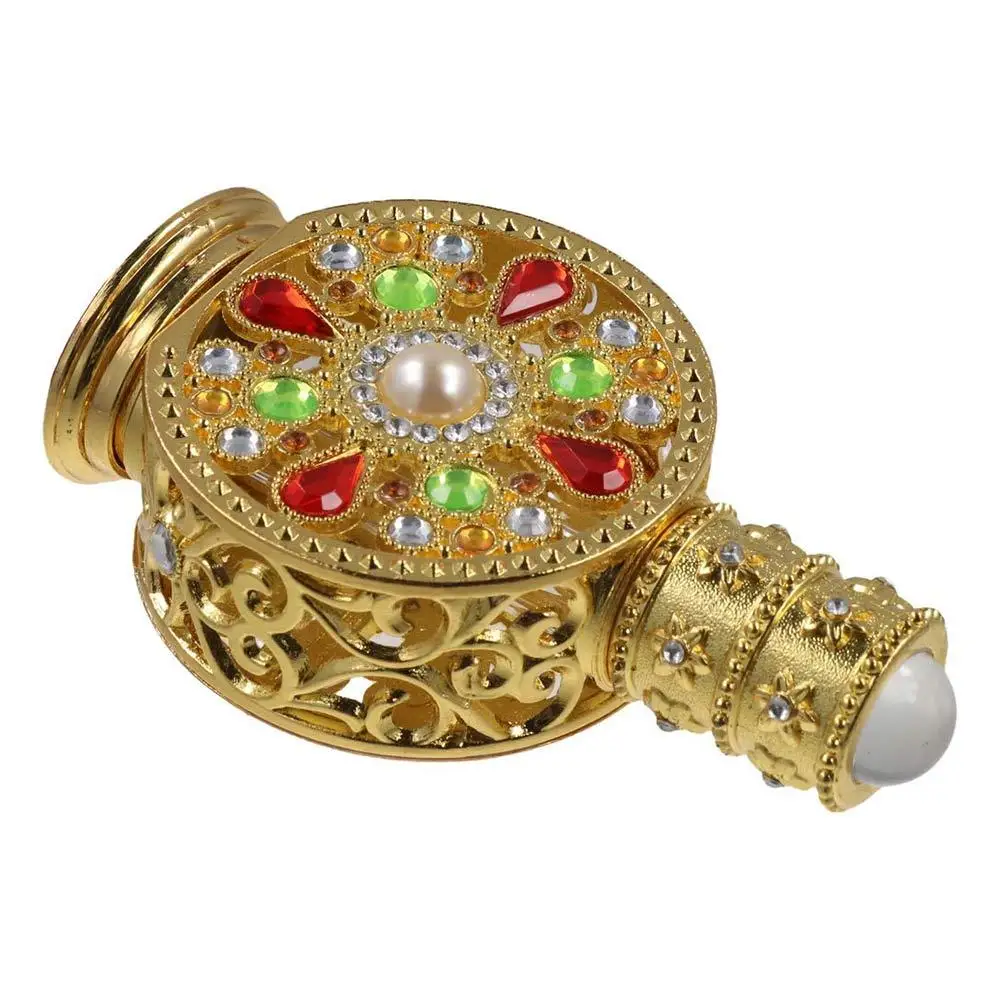 Винтажный стеклянный пустой флакон для духов многоразового использования в